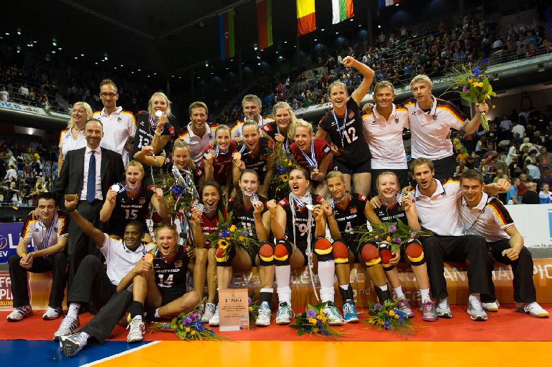 Volleyball, Europameisterschaft 2013, Siegerehrung