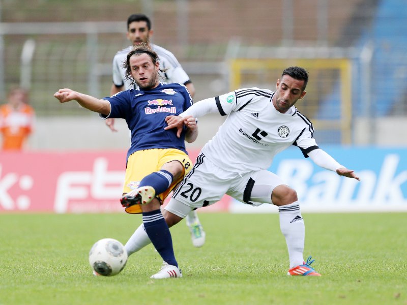 SOCCER - Elversberg vs RB Leipzig