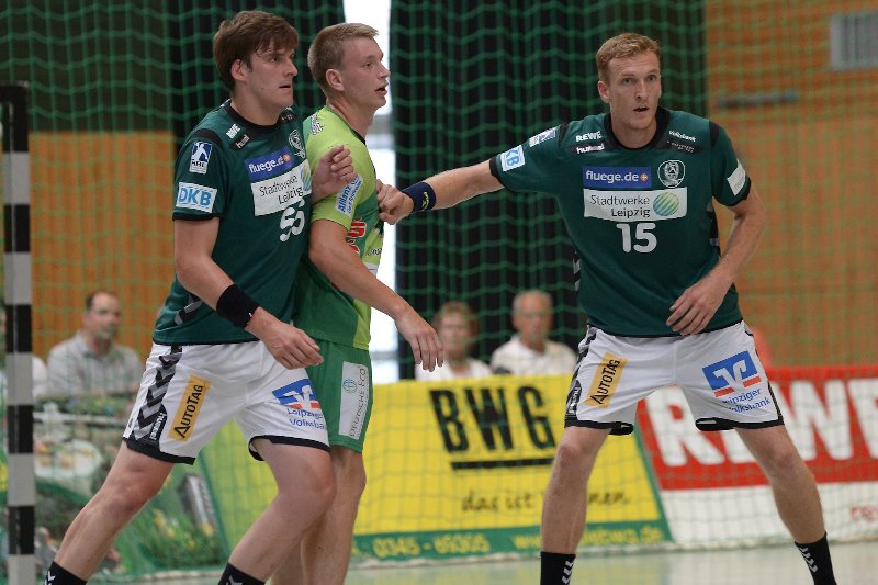 Rico Göde -links- und Matthias Gerlich -rechts- - Foto Rainer Justen