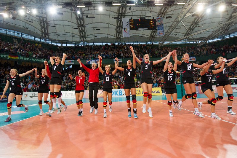 Volleyball, Europameisterschaft 2013, Deutschland vs. Trkei / Tuerkei