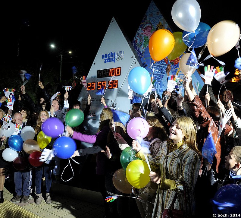 Sotschi 2014 - Thomas Bach in Sotschi