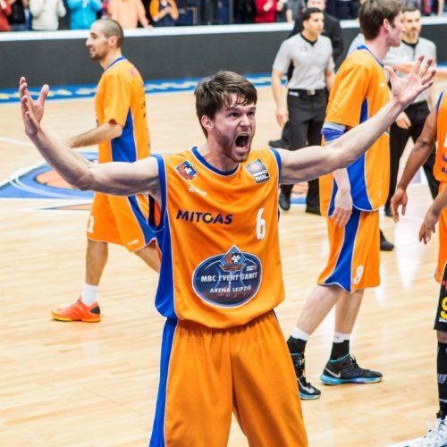Malte Schwarz und sein Team wollen am Sonntag in Leipzig alles gegen Braunschweig geben - Foto Andreas Bez