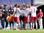 SOCCER - RB Leipzig vs Muenster