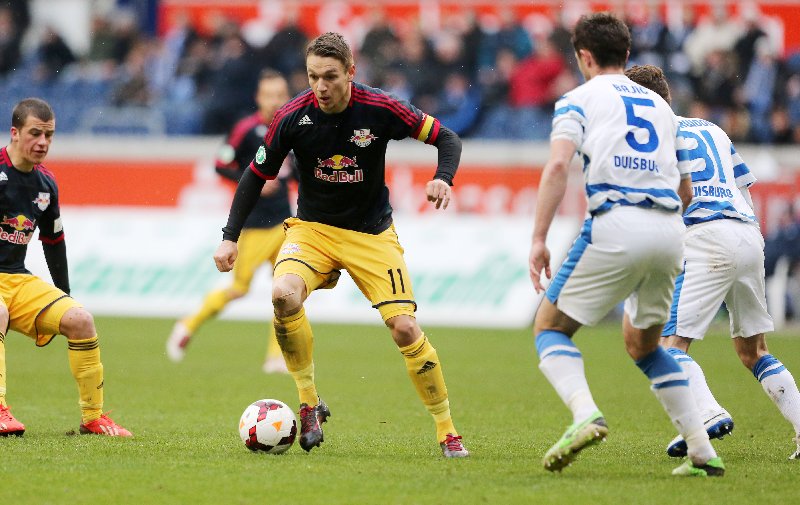 SOCCER - Duisburg vs RB Leipzig