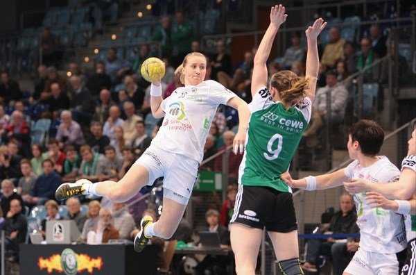 Präsentierte sich in den bisherigen Spielen der Meisterrunde in Top-Form - Nationalspielerin Saskia Lang