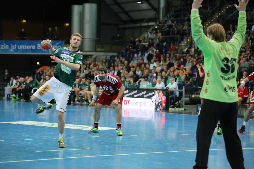 Philipp Weber - SC DHfK Leipzig vs. EHV Aue - 11.03.2015 - Foto Florian Pappert