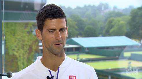 Novak Dokovic Quelle CNN International