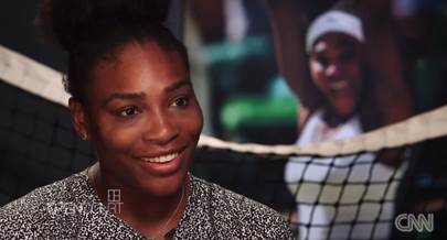 Serena Williams im Interview - Quelle CNN International