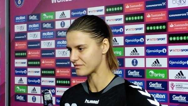 Handball WM 2015 Daenemark: Katarina Bulatovic Handball WM 2015 Dänemark: Katarina Bulatovic: „Wir schaffen Rio 2016“ - Foto: SPORT4Final