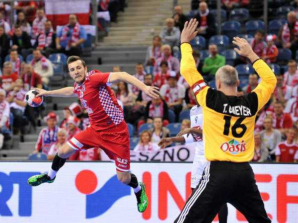 Handball EM 2016: Frankreich deklassierte Kroatien - Foto: ZPRP / EHF