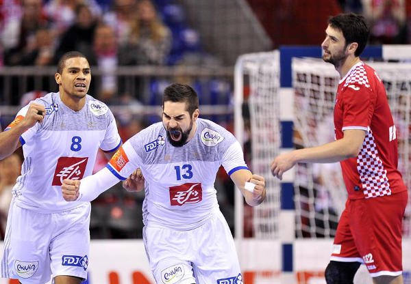 Handball EM 2016: Frankreich deklassierte Kroatien - Foto: ZPRP / EHF