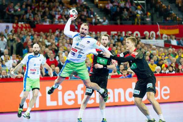 Handball EM 2016 Gruppe C: Deutschland in Hauptrunde nach souveränem Sieg gegen Slowenien - Foto: ZPRP / EHF