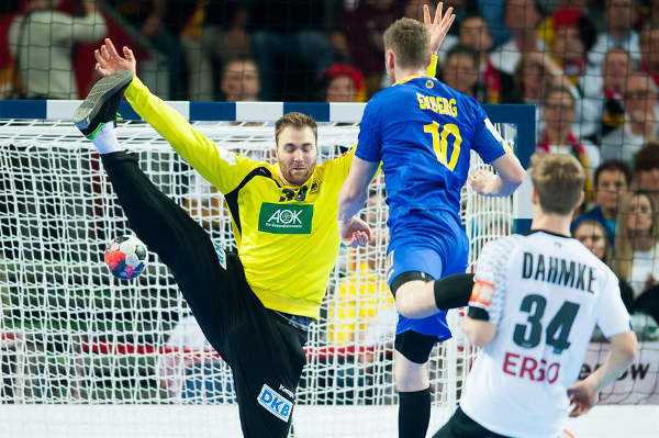 Handball EM 2016 Gruppe C: Deutschland gegen Schweden mit Thriller-Befreiungsschlag - Foto: ZPRP / EHF