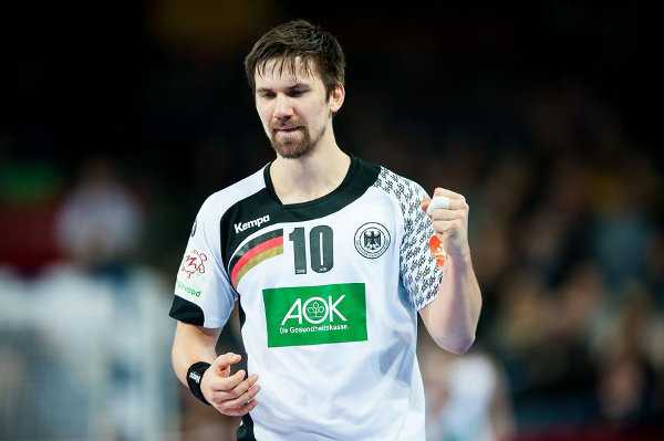 Handball EM 2016 Hauptrunde: Deutschland dominiert Ungarn mit Klassenunterschied - Fabian Wiede - Foto: ZPRP / EHF