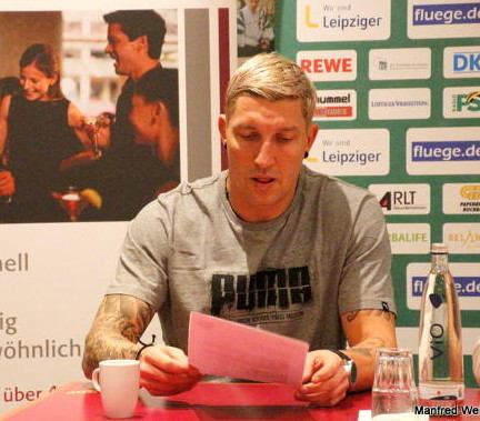 Stefan Kretzschmar beim DHfK-Pressegespräch am 08.02.2016 Stefan Kretzschmar im SPORT4Final-Interview: „Christian Prokop mit ähnlicher Qualität wie Dagur Sigurdsson“ - Foto: Manfred Weber