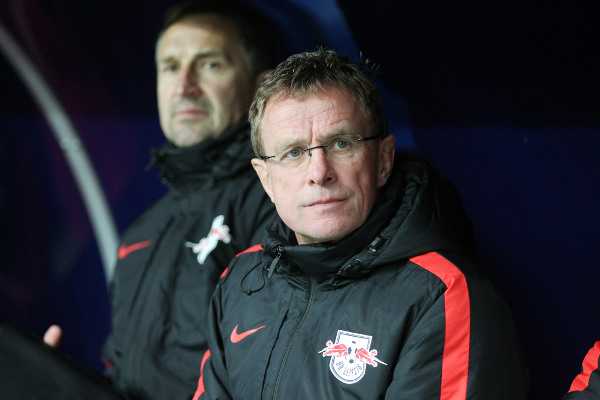 Deutsche Bundesliga, RasenBallsport Leipzig vs. 1. FC Heidenheim - Ralf Rangnick und Achim Beierlorzer (RB Leipzig) Deutsche Bundesliga, RasenBallsport Leipzig vs. 1. FC Heidenheim - Ralf Rangnick und Achim Beierlorzer (RB Leipzig) - Foto: GEPA pictures/Roger Petzsche