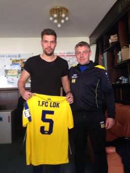1. FC Lok Leipzig verpflichtete Christian Hanne (l.) - Foto: 1. FC Lok Leipzig