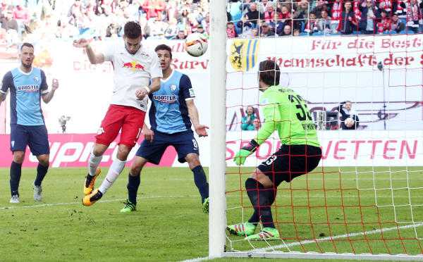 Deutsche Bundesliga, RasenBallsport Leipzig vs. VfL Bochum - Massimo Bruno (RB Leipzig) - Foto: GEPA pictures/Sven Sonntag