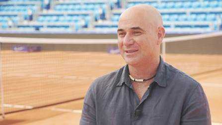 Andre Agassi - Foto: CNN International "Open Court"