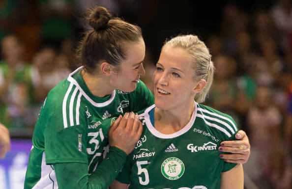 Yvette Broch und Heidi Löke - Foto: Anikó Kovács und Tamás Csonka (Györi Audi ETO KC)