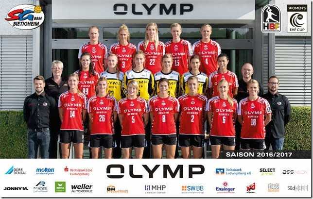 SG BBM Bietigheim im EHF-Cup Viertelfinal-Rückspiel bei Kuban Krasnodar - Foto: SG BBM Bietigheim