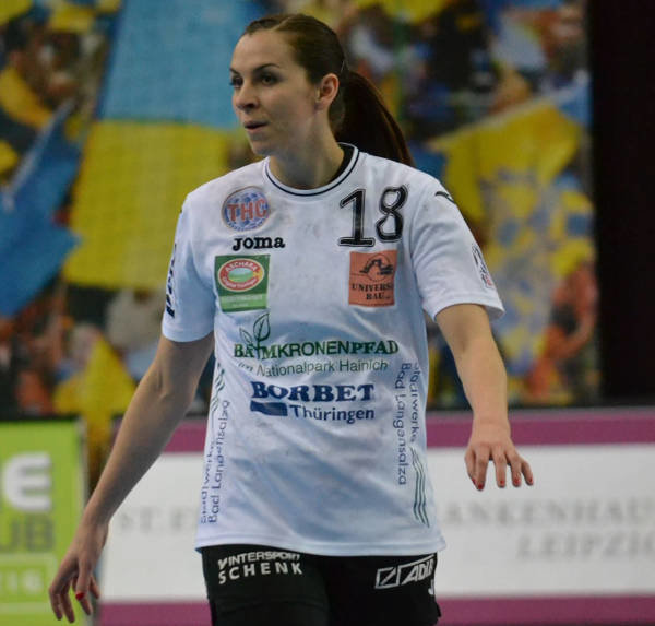 Iveta Luzumova vom Thüringer HC: „HC Leipzig hat gut gespielt“ - Foto: Hans-Joachim Steinbach / Thüringer HC