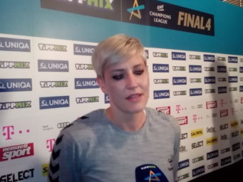 Handball Frauen EHF Champions League: Anja Althaus (Vardar Skopje) im SPORT4FINAL-Video-Interview -Foto: SPORT4FINAL