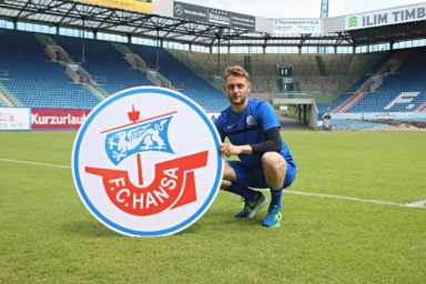 FC Hansa Rostock verpflichtete Torhüter Luis Zwick - Foto: FC Hansa Rostock FC Hansa Rostock verpflichtete Torhüter Luis Zwick - Foto: FC Hansa Rostock