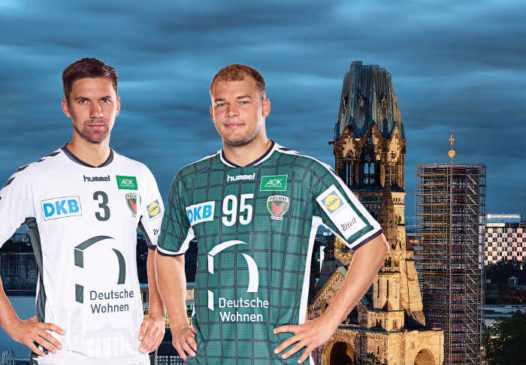 Füchse Berlin - Fabian Wiede - Paul Drux - Foto: Füchse Berlin Füchse Berlin - Fabian Wiede - Paul Drux - Foto: Füchse Berlin