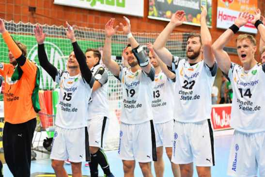 GWD Minden vs. SC DHfK Leipzig. Handball Bundesliga. Foto: Rainer Justen