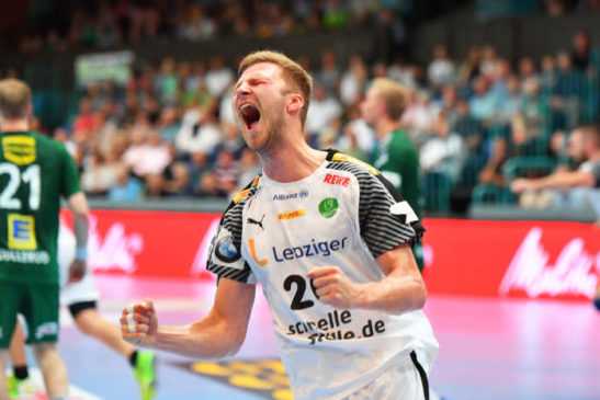 Philipp Weber - GWD Minden vs. SC DHfK Leipzig - Foto: Rainer Justen