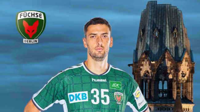 Marko Kopljar - Handball Bundesliga - Foto: Füchse Berlin