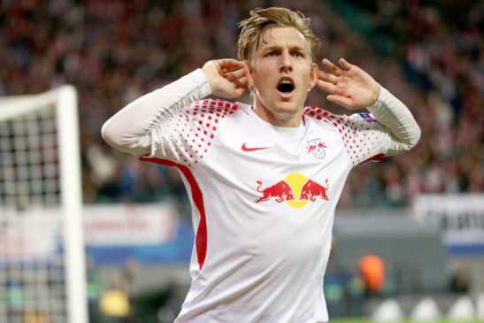 UEFA Champions League, RasenBallsport Leipzig vs. AS Monaco - Emil Forsberg (RB Leipzig) - Foto: GEPA pictures/Kerstin Kummer UEFA Champions League, RasenBallsport Leipzig vs. AS Monaco - Emil Forsberg (RB Leipzig) - Foto: GEPA pictures/Kerstin Kummer