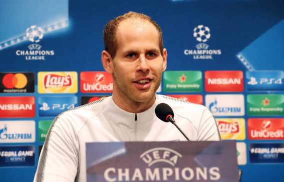 UEFA Champions League, Besiktas Istanbul vs. RasenBallsport Leipzig, press conference RB Leipzig - Peter Gulacsi (RB Leipzig) - Foto: GEPA pictures/Sven Sonntag UEFA Champions League, Besiktas Istanbul vs. RasenBallsport Leipzig, press conference RB Leipzig - Peter Gulacsi (RB Leipzig) - Foto: GEPA pictures/Sven Sonntag