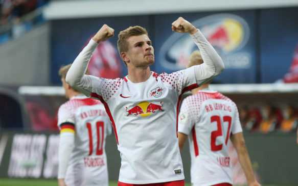 Deutsche Bundesliga, RasenBallsport Leipzig vs. Borussia Mönchengladbach - Timo Werner (RB Leipzig) - Foto: GEPA pictures/Roger Petzsche Deutsche Bundesliga, RasenBallsport Leipzig vs. Borussia Mönchengladbach - Timo Werner (RB Leipzig) - Foto: GEPA pictures/Roger Petzsche