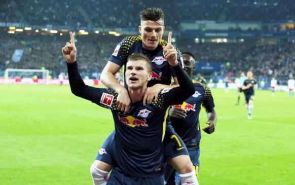 Deutsche Bundesliga, Hamburger SV vs. RasenBallsport Leipzig - Timo Werner (RB Leipzig) - Foto: GEPA pictures/Sven Sonntag Deutsche Bundesliga, Hamburger SV vs. RasenBallsport Leipzig - Timo Werner (RB Leipzig) - Foto: GEPA pictures/Sven Sonntag