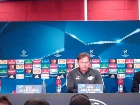 RB Leipzig - Ralph Hasenhüttl - Fußball - UEFA Champions League - AS Monaco - Gruppenphase - Foto: SPORT4FINAL RB Leipzig - Ralph Hasenhüttl - Fußball - UEFA Champions League - AS Monaco - Gruppenphase - Foto: SPORT4FINAL