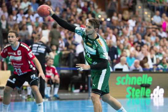 Yves Kunkel - Handball Bundesliga - SC DHfK Leipzig vs. TV Hüttenberg - Foto: Karsten Mann