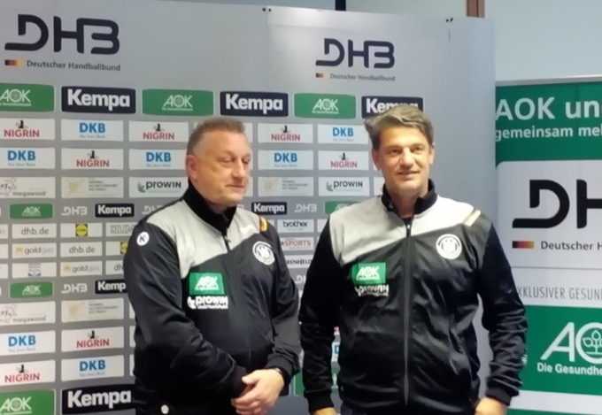 Michael Biegler - Jan Holpert - DHB Handball Bundestrainer - Handball Ladies Nationalmannschaft - Foto: SPORT4FINAL
