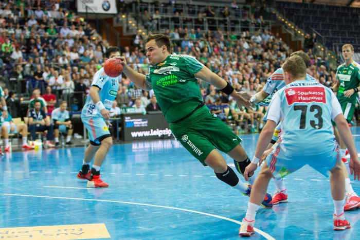 Benjamin Meschke - SC DHfK Leipzig - Handball Bundesliga - Foto: Karsten Mann