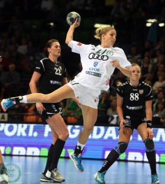 Cornelia Nycke Groot - Györi Audi ETO KC - Handball Ungarn - EHF Champions League - Foto: Aniko Kovacs und Tamas Csonka - Györi Audi ETO KC