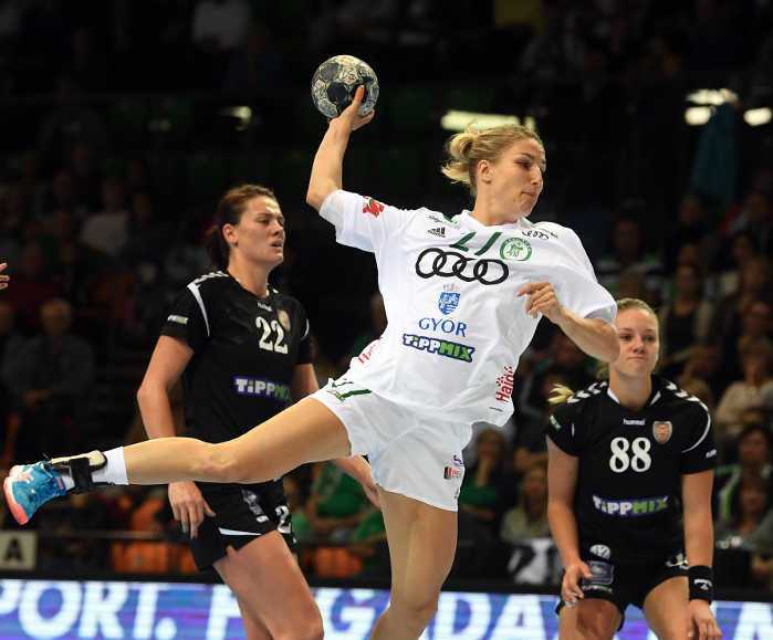 Cornelia Nycke Groot - Györi Audi ETO KC - Handball Ungarn - EHF Champions League - Foto: Aniko Kovacs und Tamas Csonka - Györi Audi ETO KC