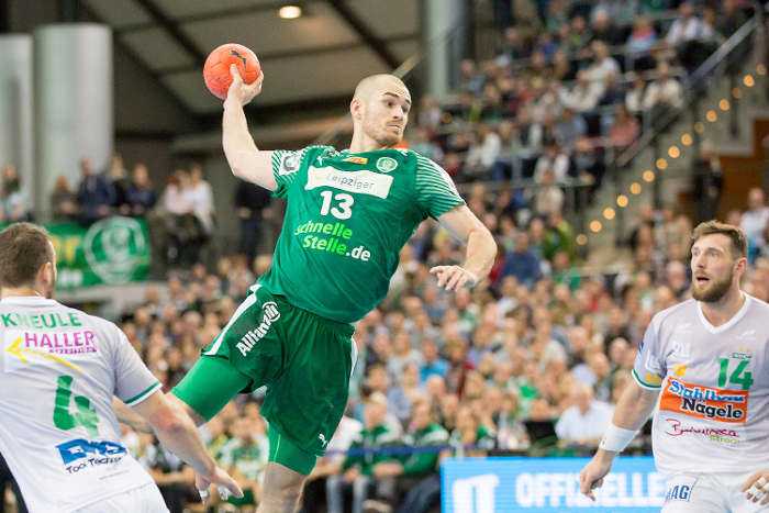 Handball EM: Maximilian Janke (13) - SC DHfK Leipzig vs. Frisch Auf Göppingen - Handball Bundesliga - Foto: Karsten Mann Handball EM: Maximilian Janke (13) - SC DHfK Leipzig vs. Frisch Auf Göppingen - Handball Bundesliga - Foto: Karsten Mann