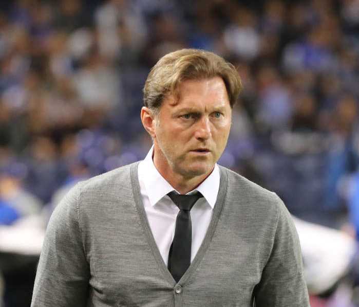 UEFA Fußball Champions League, FC Porto vs. RasenBallsport Leipzig - Ralph Hasenhüttl (RB Leipzig) - Foto: GEPA pictures/Roger Petzsche UEFA Fußball Champions League, FC Porto vs. RasenBallsport Leipzig - Ralph Hasenhüttl (RB Leipzig) - Foto: GEPA pictures/Roger Petzsche