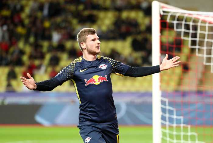 Fußball, UEFA Champions League, AS Monaco vs. RasenBallsport Leipzig - Timo Werner (RB Leipzig) - Foto: GEPA pictures/Roger Petzsche
