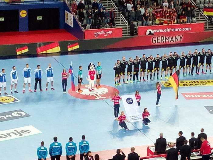 Handball EM 2018 - Deutschland vs. Slowenien - Arena Zagreb - Foto: SPORT4FINAL Handball EM 2018 - Deutschland vs. Slowenien - Arena Zagreb - Foto: SPORT4FINAL