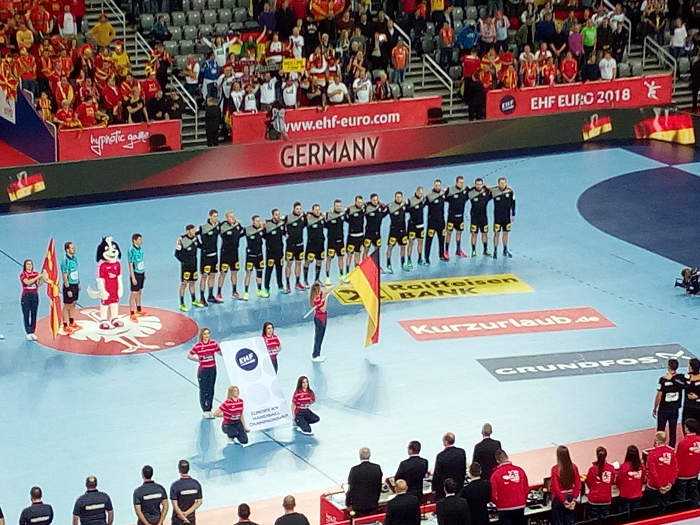 Handball EM 2018 - Deutschland vs. Mazedonien - Arena Zagreb - Foto: SPORT4FINAL