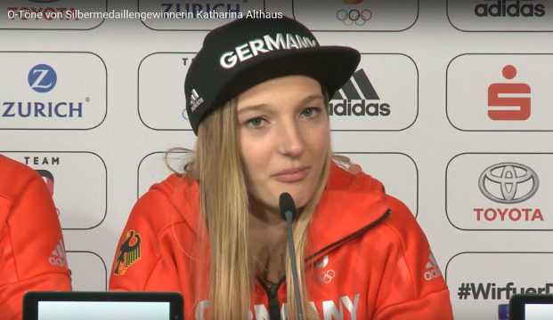 Olympia PyeongChang 2018 - Katharina Althaus - Silber im Skispringen - Quelle / Copyright: DOSB / SID Marketing