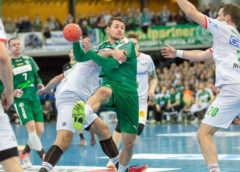 Yves Kunkel - SC DHfK Leipzig vs. SC Magdeburg - Handball Bundesliga - Foto: Karsten Mann