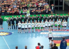 Deutschland vs. Serbien - Handball WM Test-Länderspiel am 4. April 2018 in der Arena Leipzig - Foto: SPORT4FINAL